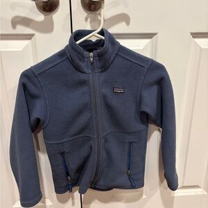 Patagonia Navy Full-Zip Fleece Jacket